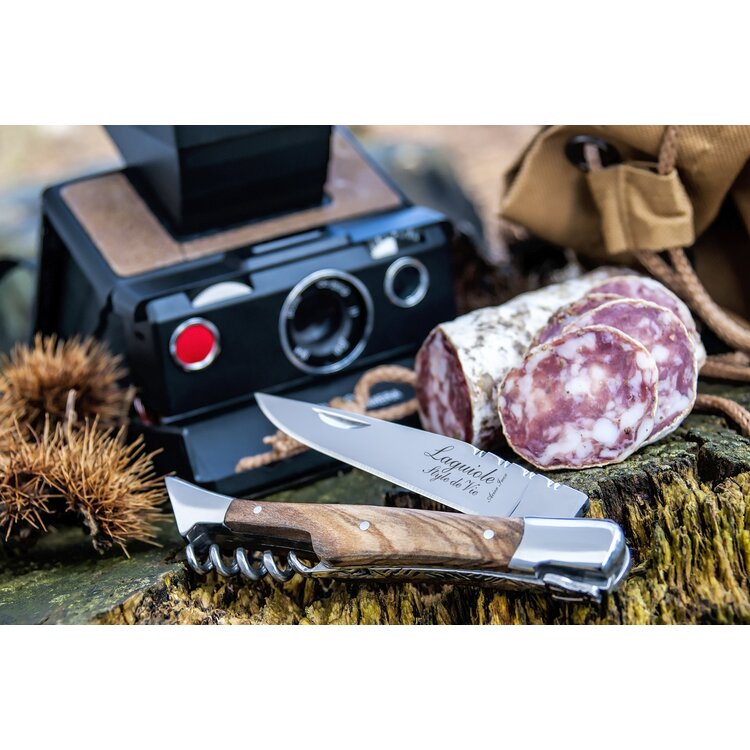 Laguiole Style de Vie Laguiole style de Vie zakmes met kurkentrekker