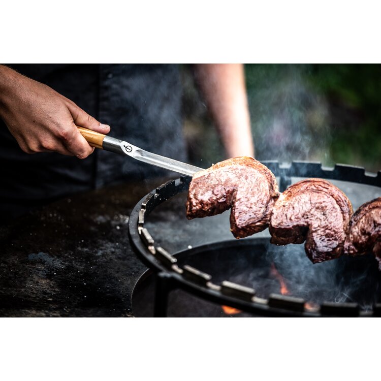 Forged Forged Churrasco spies v-vorm 60cm