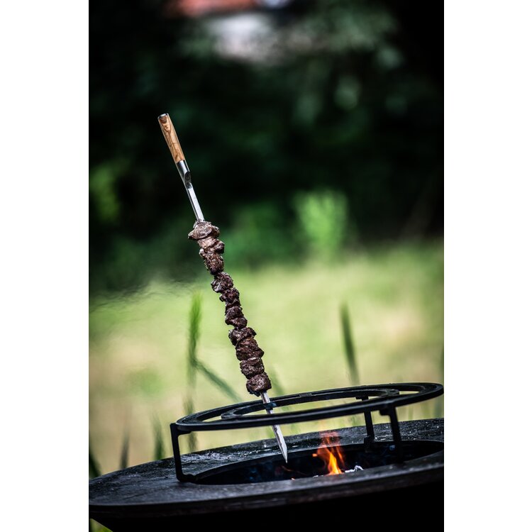 Forged Forged Churrasco spies v-vorm 60cm