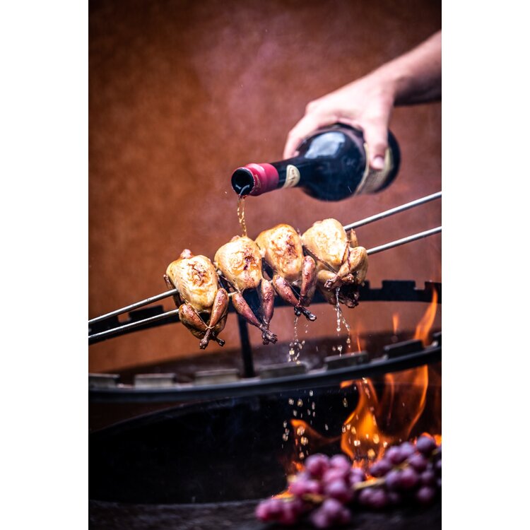 Forged Forged Churrasco vorkspies 50cm