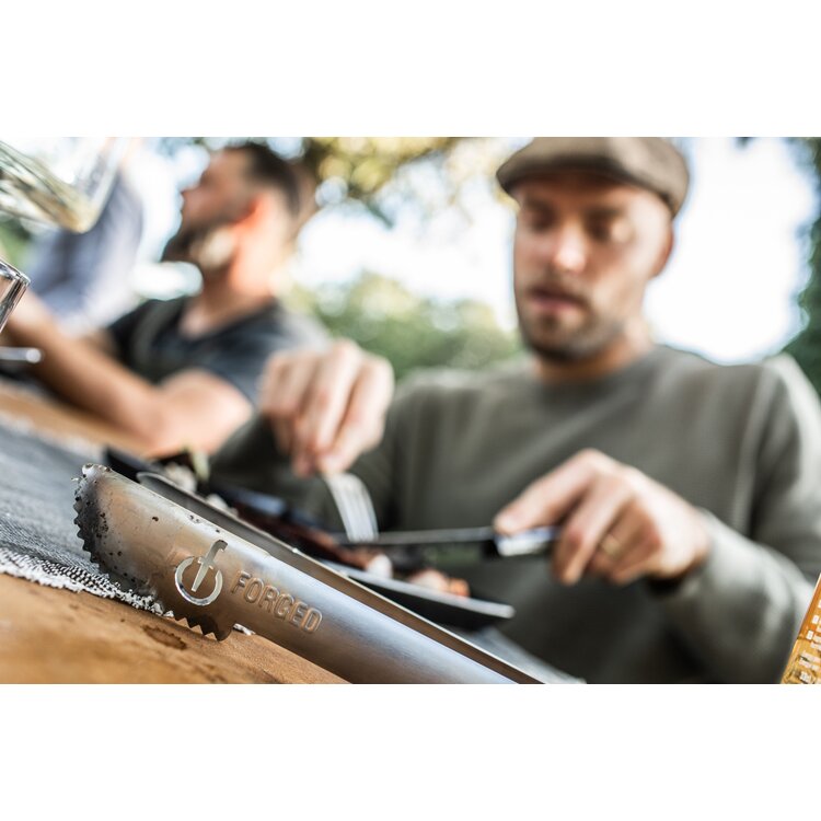 Forged Forged Churrasco tang set van 4