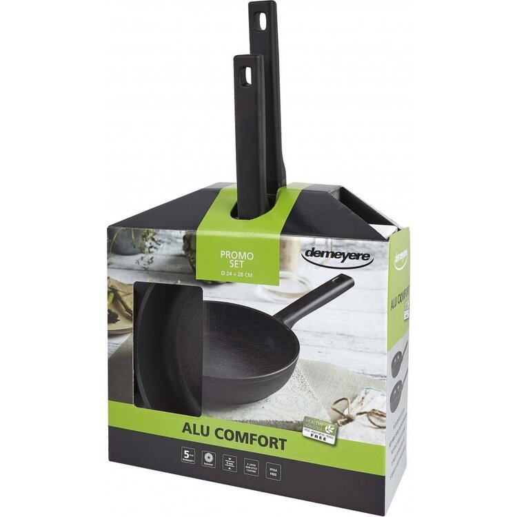 Demeyere Demeyere Alu Comfort 3 Duraslide pannenset 24 + 28cm