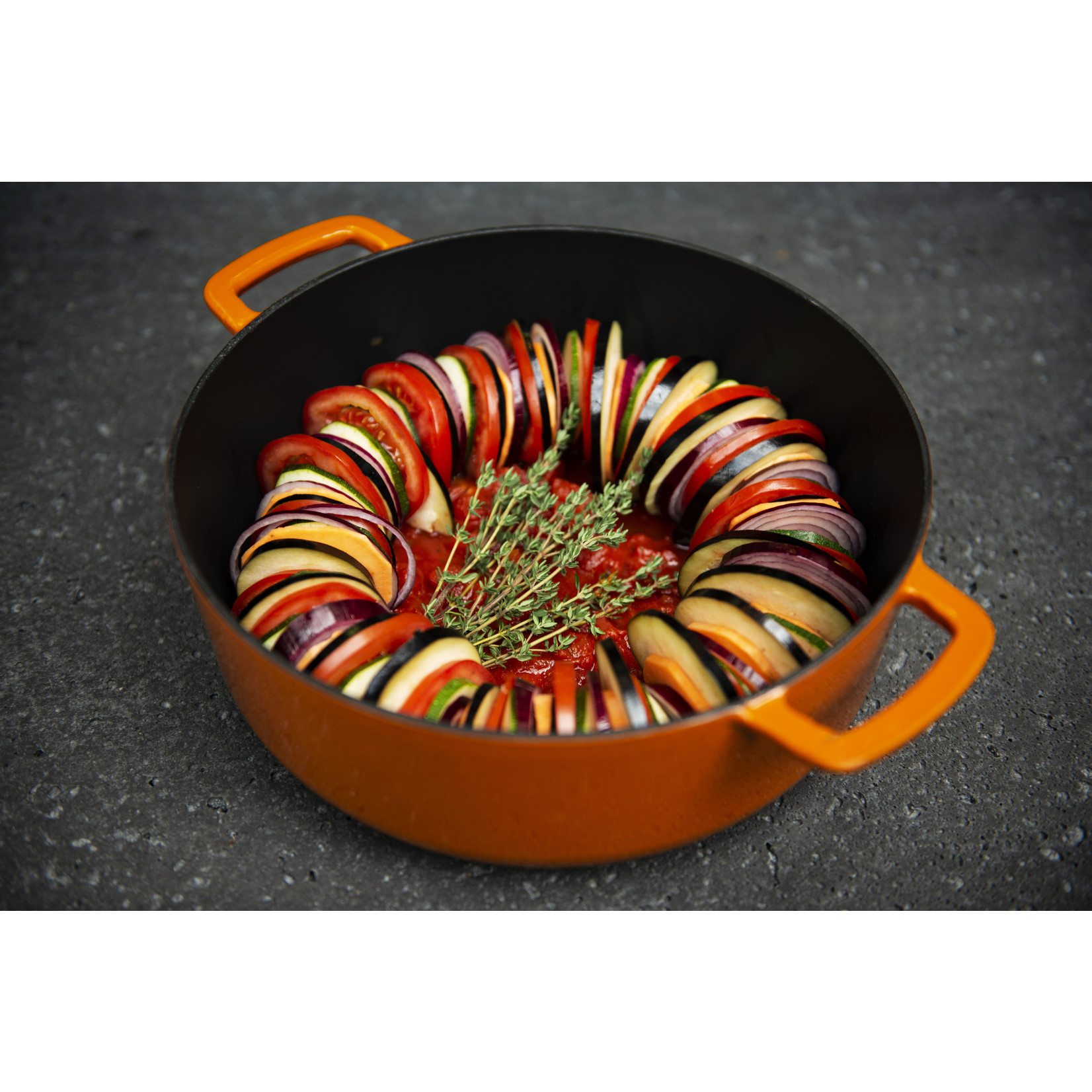 Combekk Combekk Sous-chef Dutch Oven braadpan 24cm, oranje