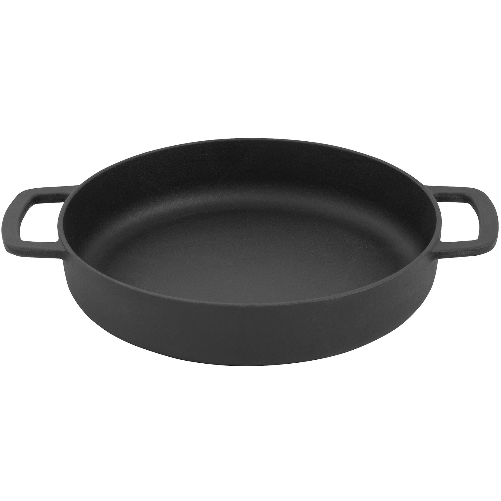 Combekk Combekk Sous-chef koekenpan 24cm, zwart, 2 handgrepen