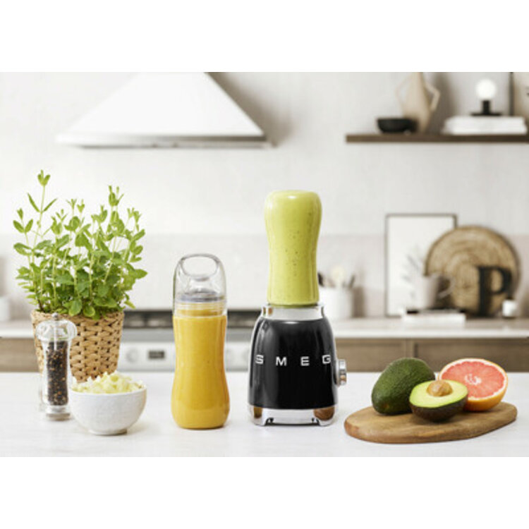 SMEG SMEG Personal blender PBF01BLEU, zwart