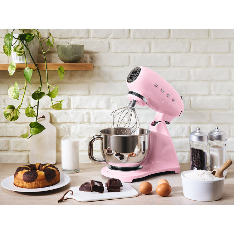 SMEG SMEG Keukenmachine SMF03PKEU, roze