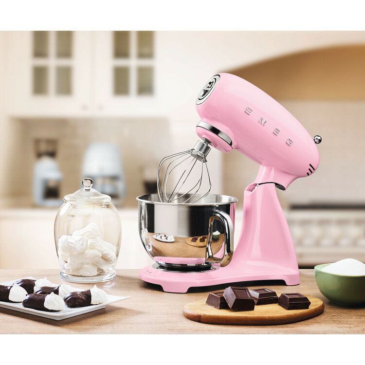 SMEG SMEG Keukenmachine SMF03PKEU, roze