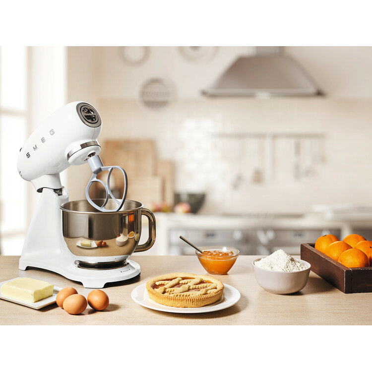 SMEG SMEG Keukenmachine SMF03WHEU, wit