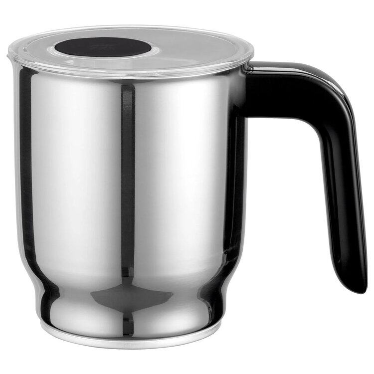 Zwilling Zwilling Enfinigy melkopschuimer zwart, warme en koude dranken, rvs melkreservoir