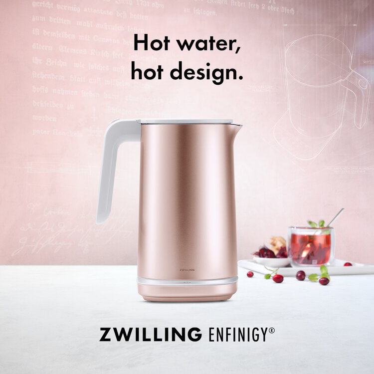Zwilling Zwilling Enfinigy waterkoker pro 1,5l, rosé