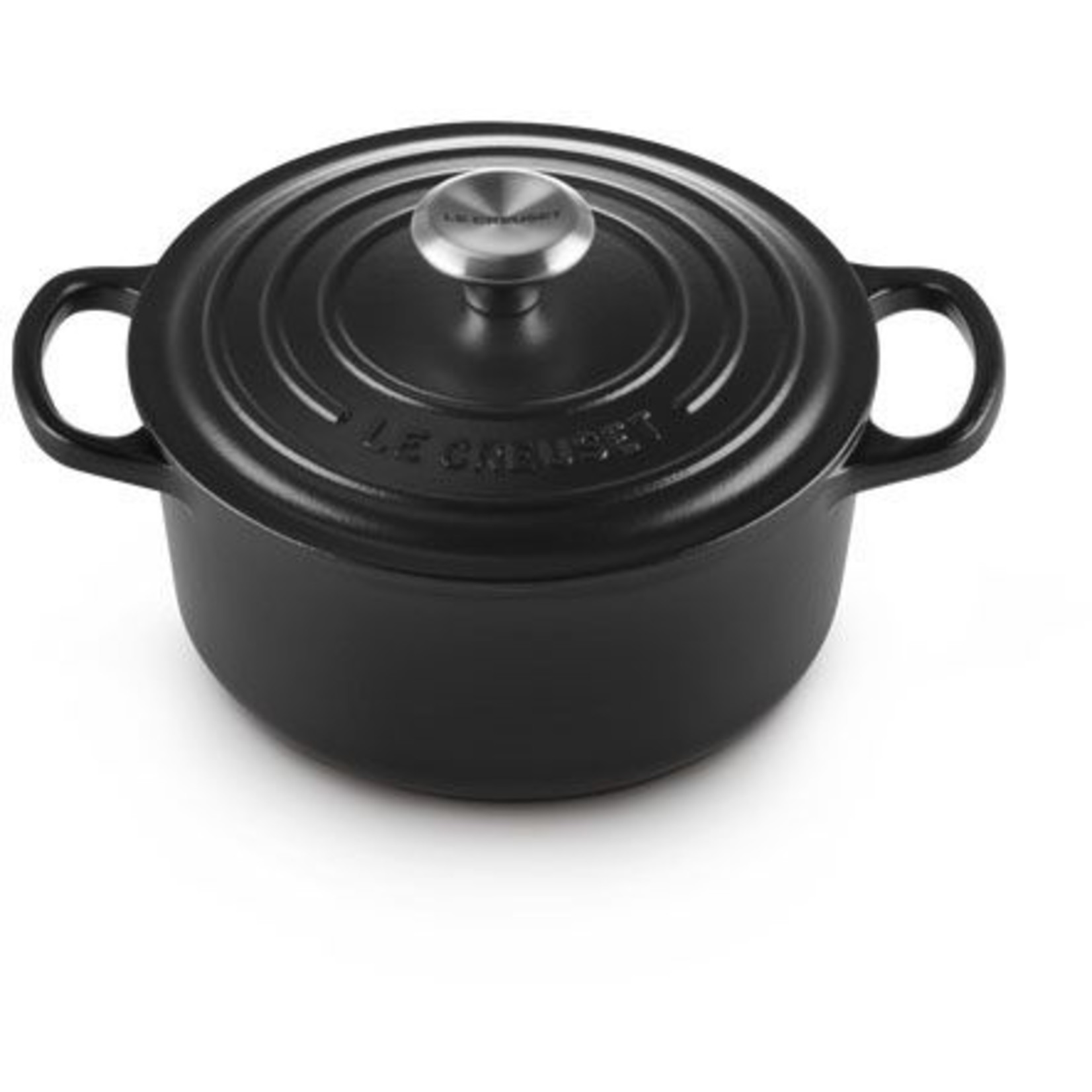 Le Creuset Le Creuset Gietijzeren ronde braadpan mat zwart, 30 cm, 8,1 l