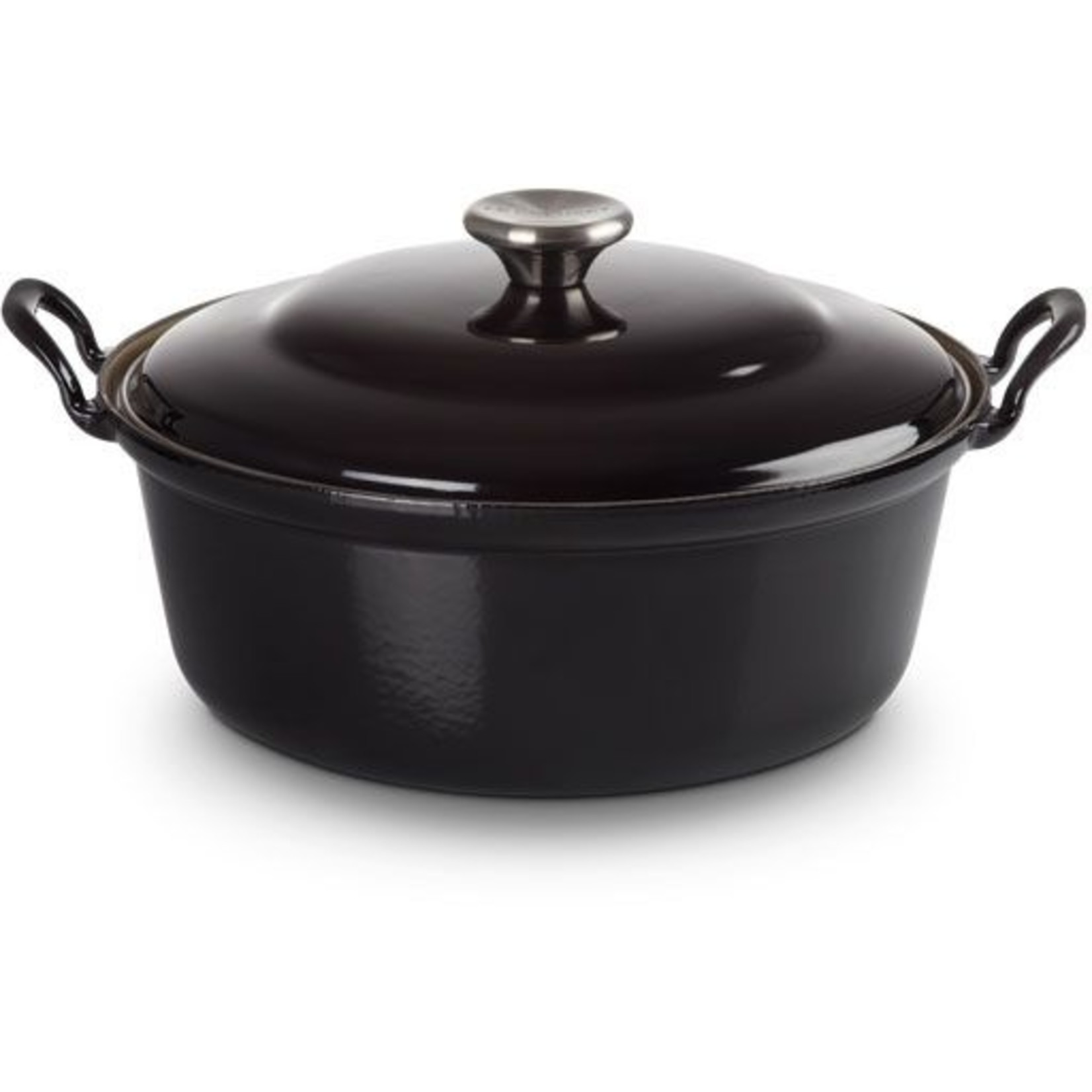 Le Creuset Le Creuset Gietijzeren ronde braadpan ebbenzwart, 32 cm, 7,8 l