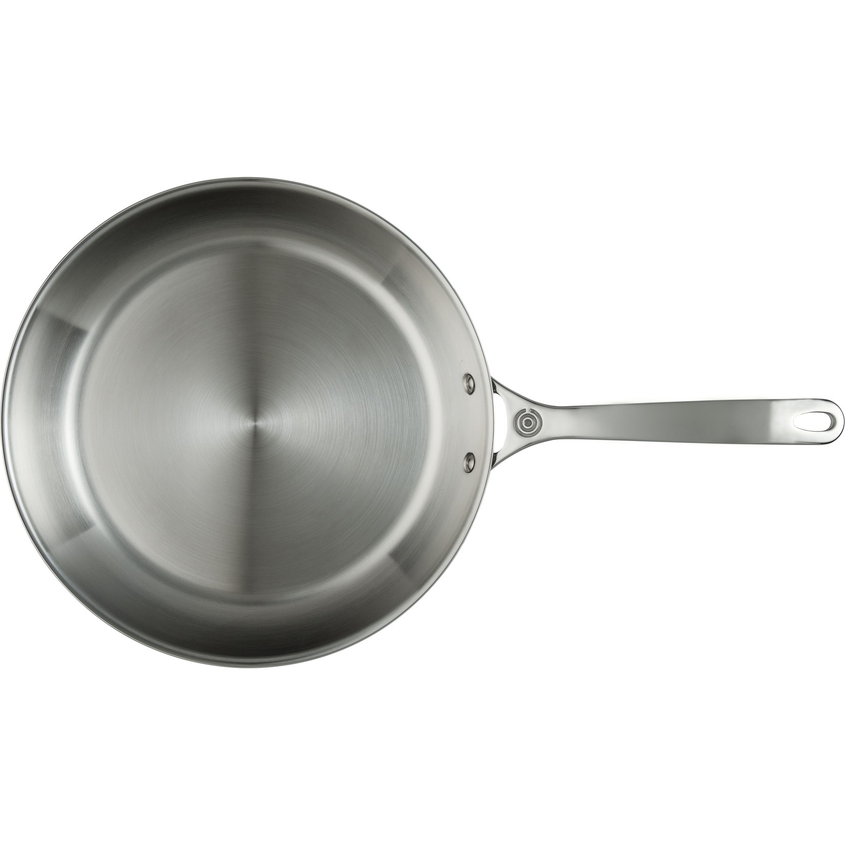 Le Creuset Le Creuset RVS PLUS koekenpan zilver, 20 cm