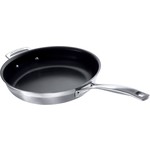 Le Creuset RVS koekenpan zilver, 28 cm