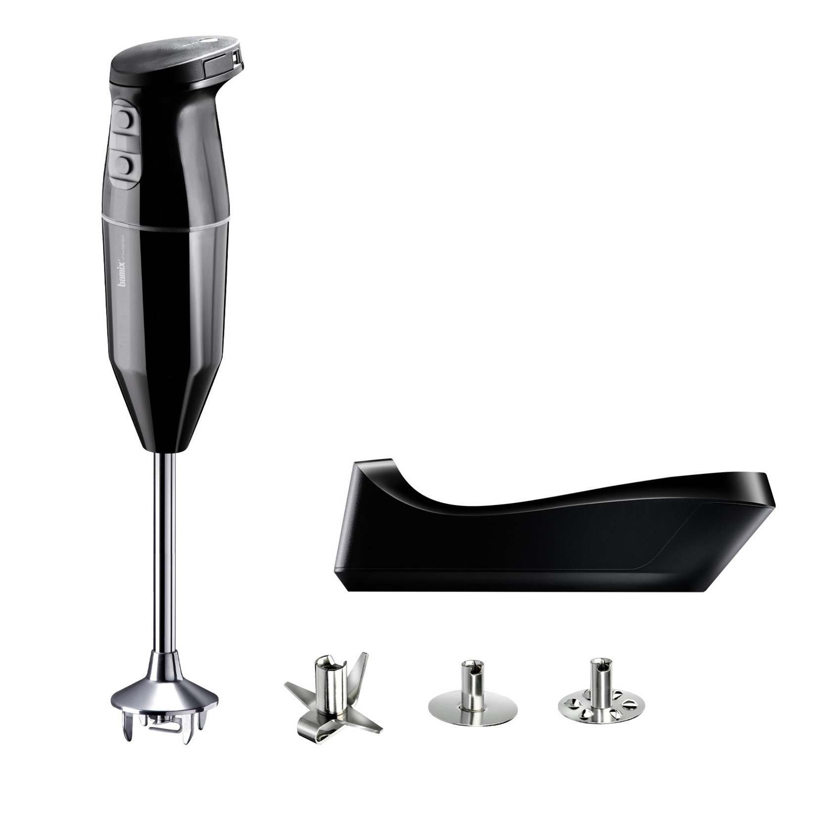 Bamix Bamix Cordless PLUS staafmixer zwart, met booster