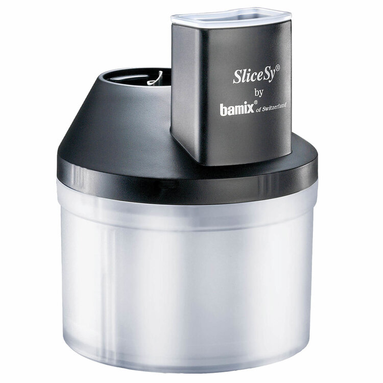 Bamix Bamix SliceSy inzetstuk zwart, 6 mesjes