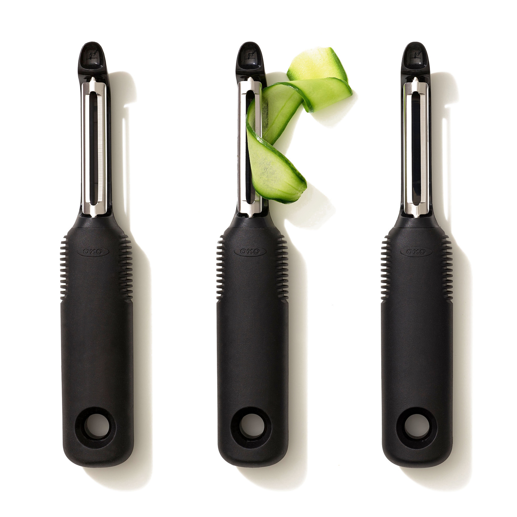 OXO Good Grips OXO Good Grips dunschiller met aardappeloog verwijderaar, zwart