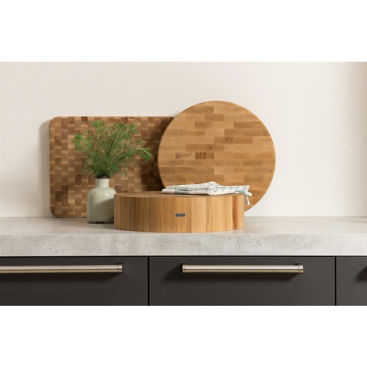 Butler Butler hakblok rond beukenhout, 40 x 10 cm