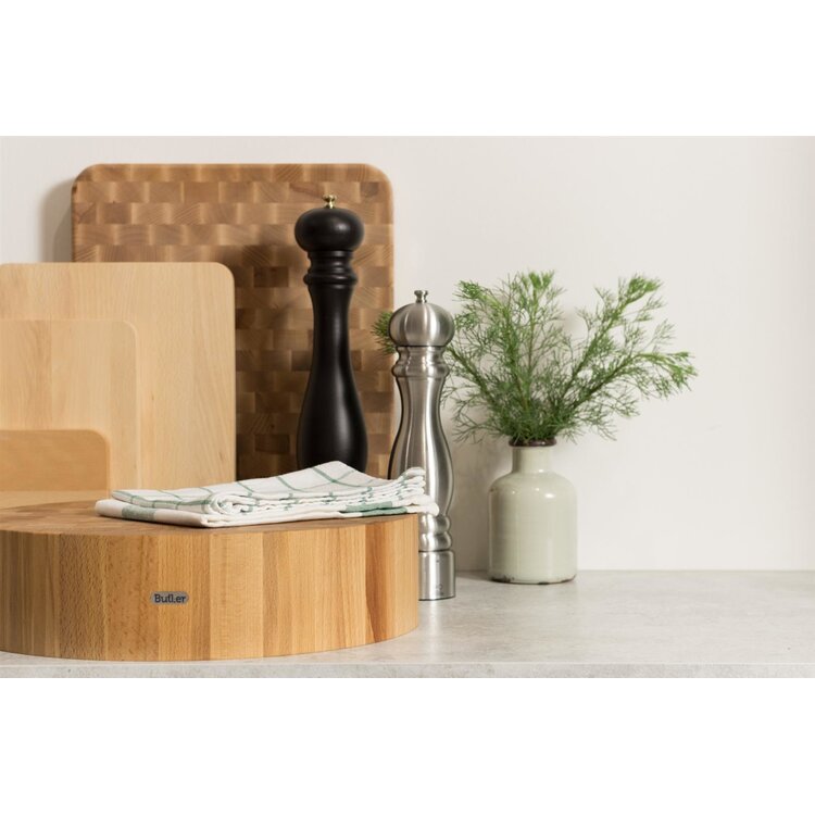 Butler Butler hakblok rond beukenhout, 40 x 10 cm