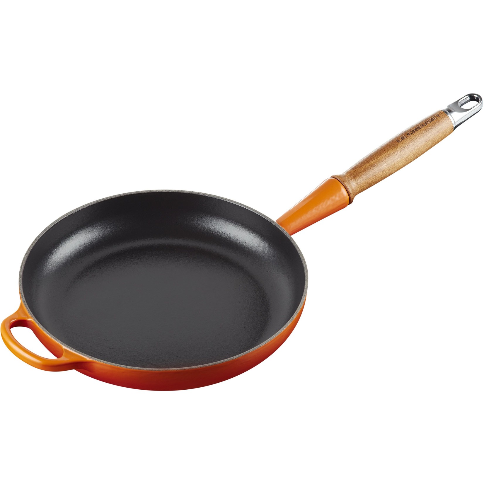 Le Creuset Le Creuset gietijzeren koekenpan oranjerood, 24 cm, 1,6