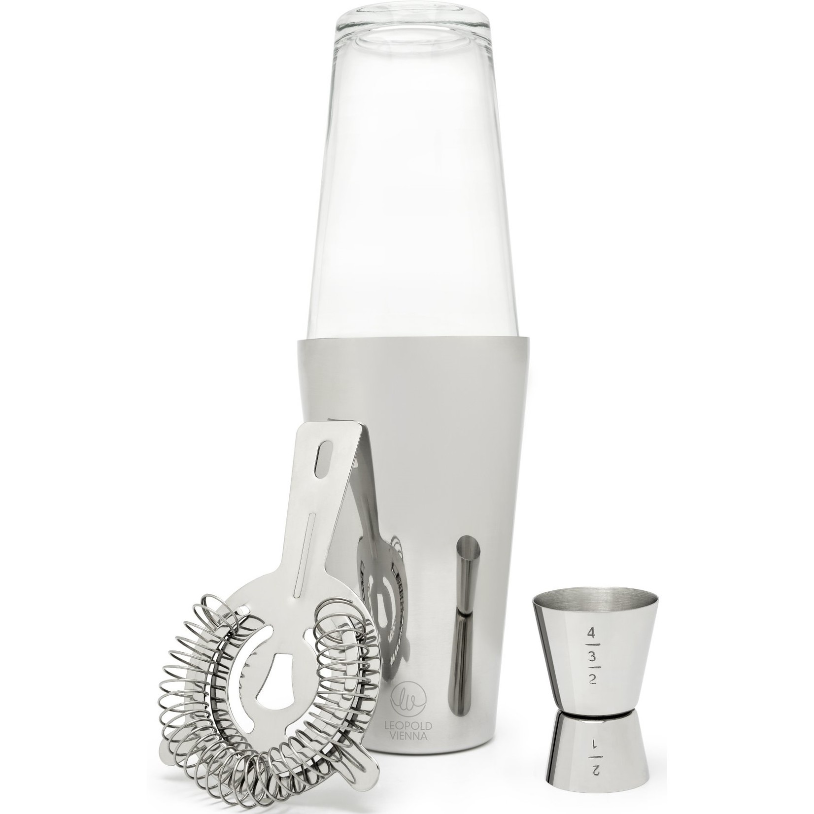 Leopold Vienna Leopold Vienna Boston shaker set 4-delig