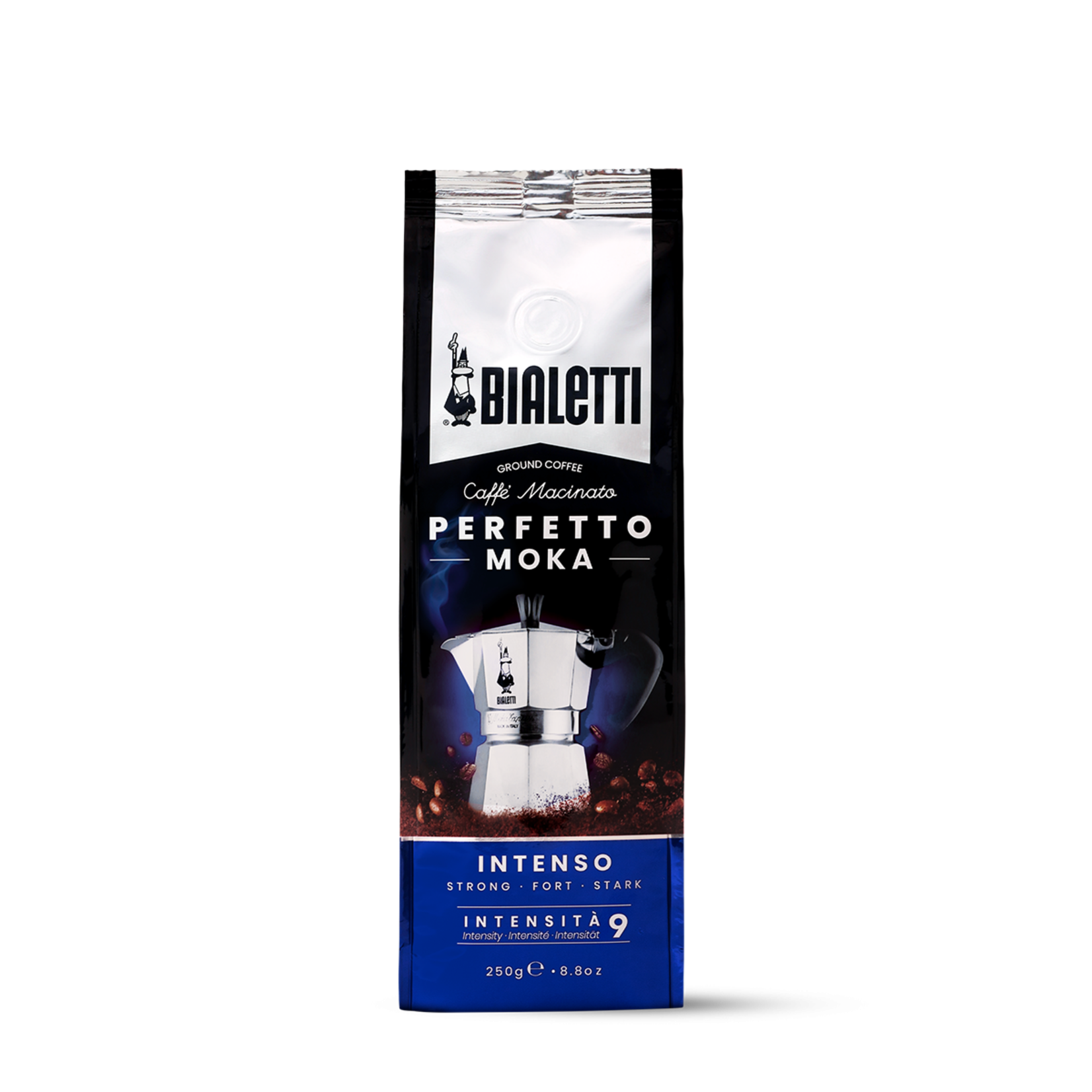 Bialetti Bialetti gemalen koffie moka intenso, 4x 250 gram