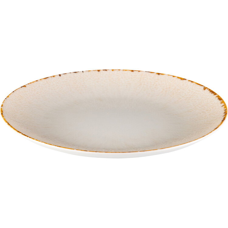 Hazel & Bos Hazel & Bos Juntos artesanal dinerbord, 27 cm, set van 6, porselein