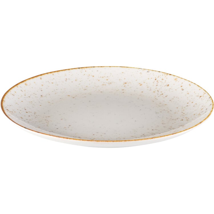 Hazel & Bos Hazel & Bos Juntos picadas ontbijtbord, 24 cm, set van 6, porselein