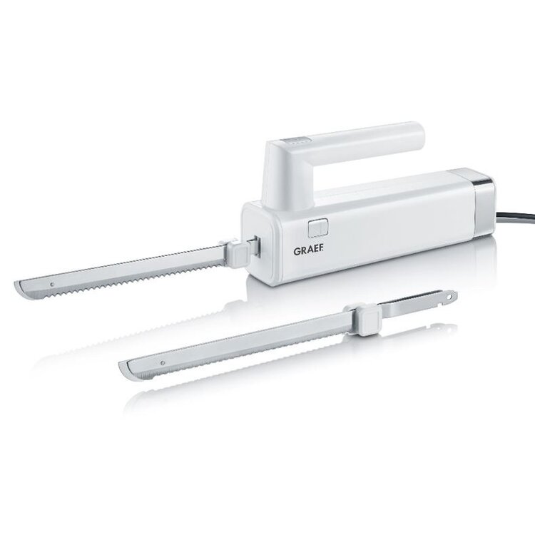 Graef Graef elektrisch mes wit, 2 opzetstukken