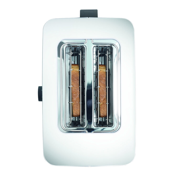Graef Graef broodrooster wit, 2-slots, 6 standen