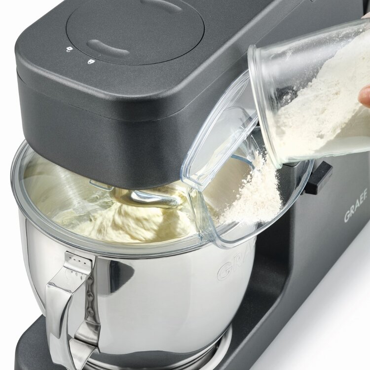 Graef Graef keukenmachine MYestro, grijs/zwart, 10 standen