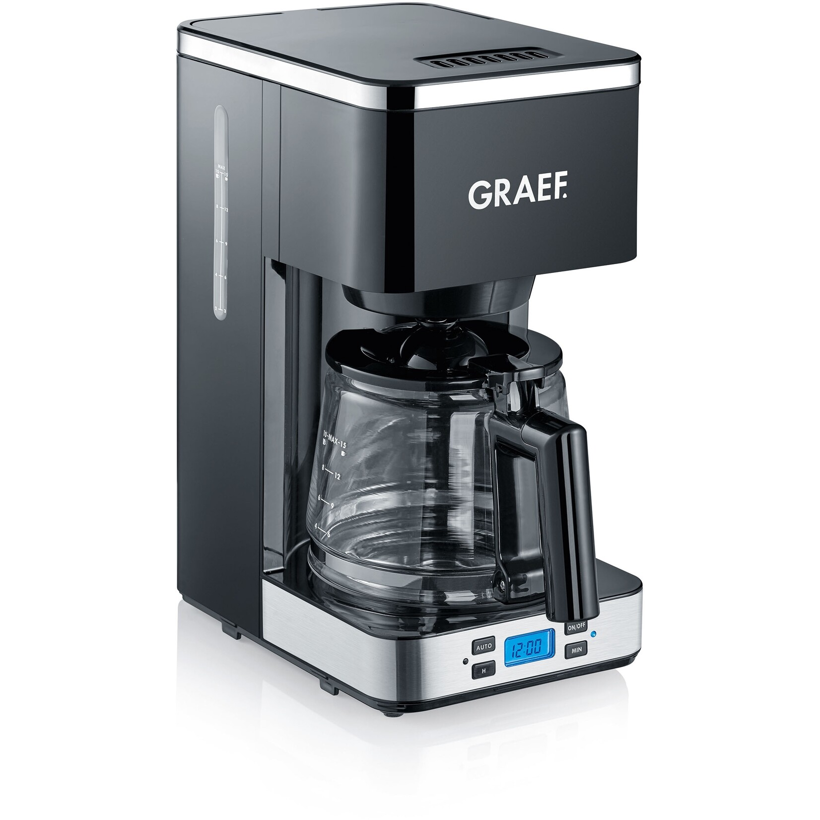 Graef Graef filterkoffieapparaat; koffiezetter; family line grijs + zwart