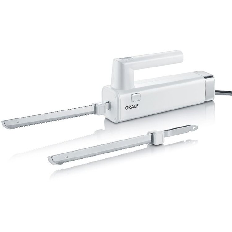 Graef Graef elektrisch mes wit, 2 opzetstukken