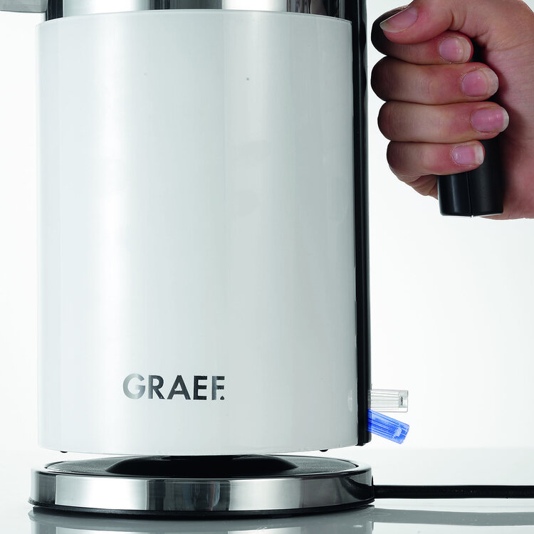 Graef Graef waterkoker wit, 1,5 l, dubbelwandig