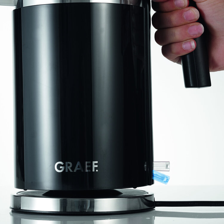 Graef Graef waterkoker zwart, 1,5 l, dubbelwandig