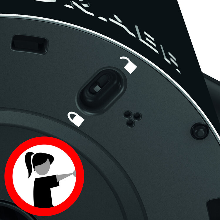 Graef Graef waterkoker 'Exclusive' zwart, 1,2 l, instelbaar