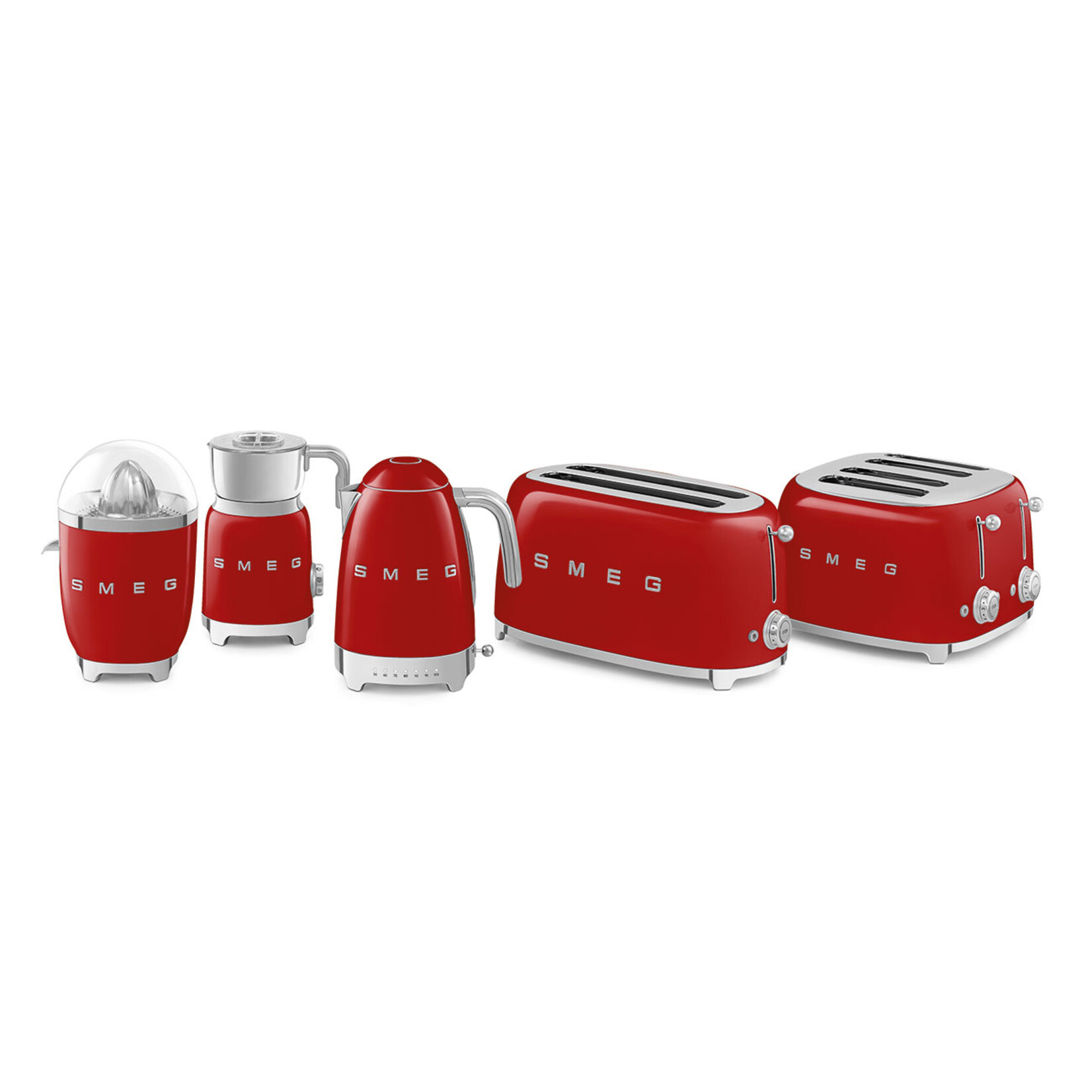 SMEG SMEG Citruspers CJF11RDEU, rood