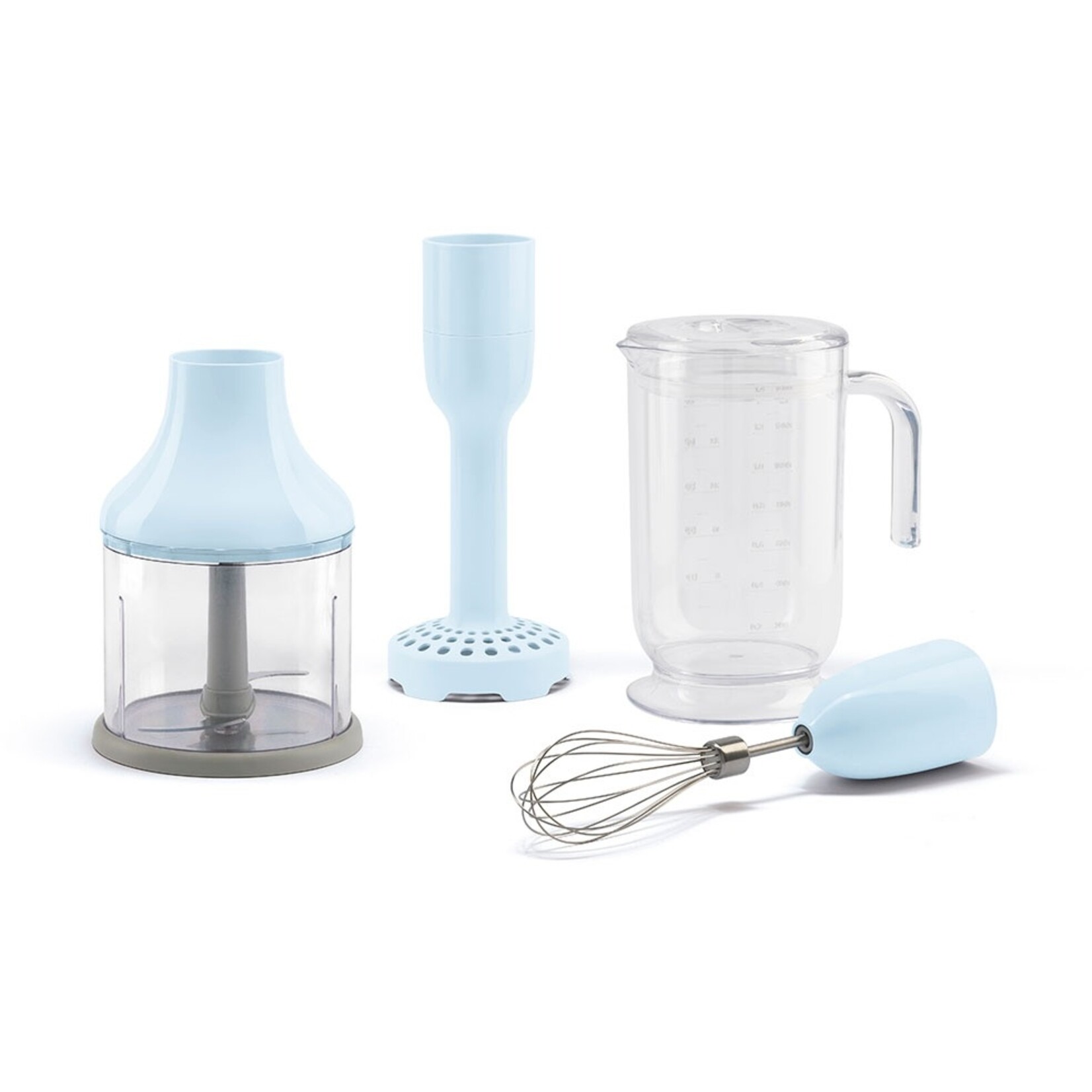 SMEG SMEG Staafmixer Accessoireset HBAC11PB, 4-delig, pastelblauw