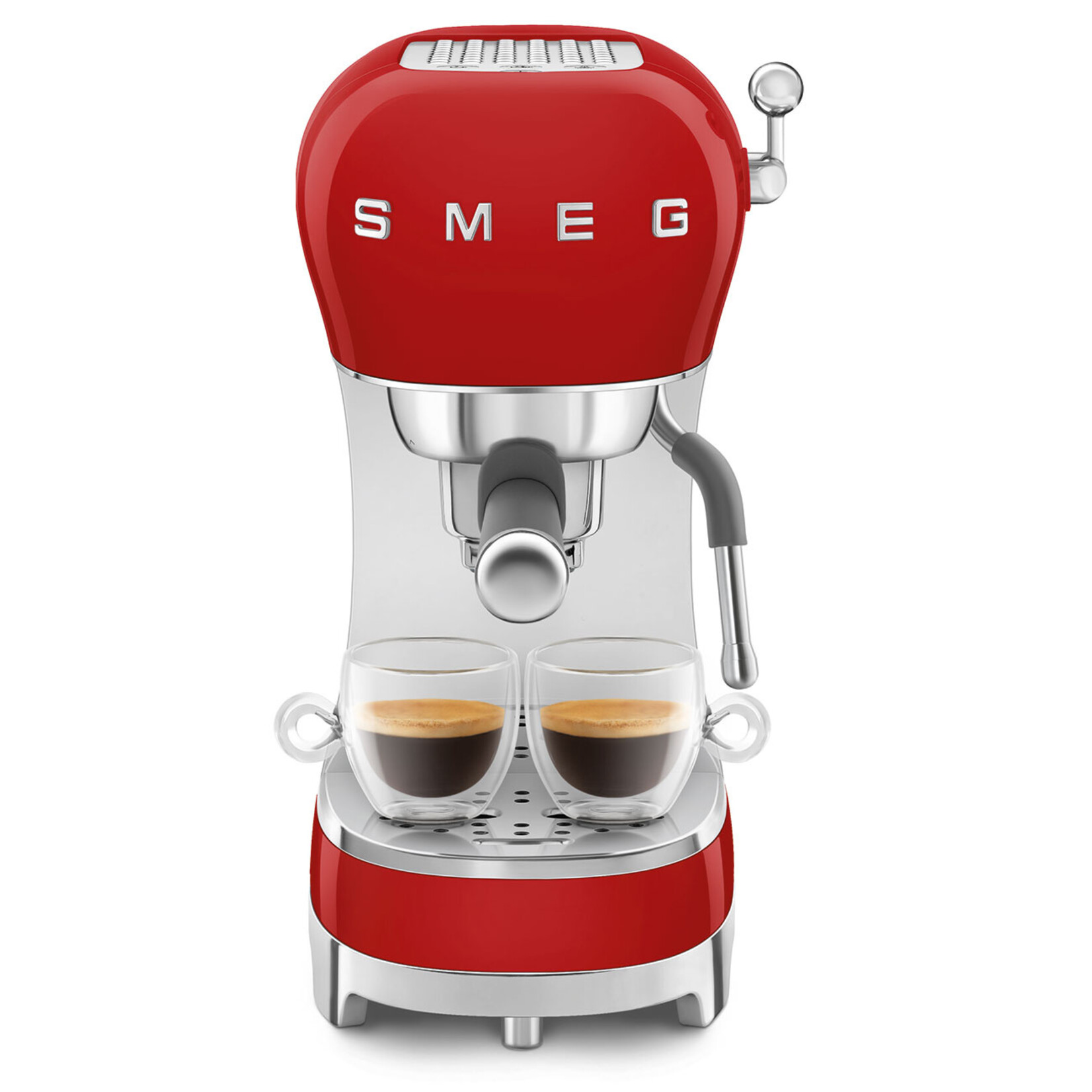 SMEG SMEG Espressomachine ECF02RDEU, rood