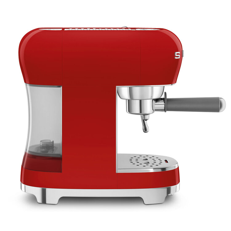 SMEG SMEG Espressomachine ECF02RDEU, rood