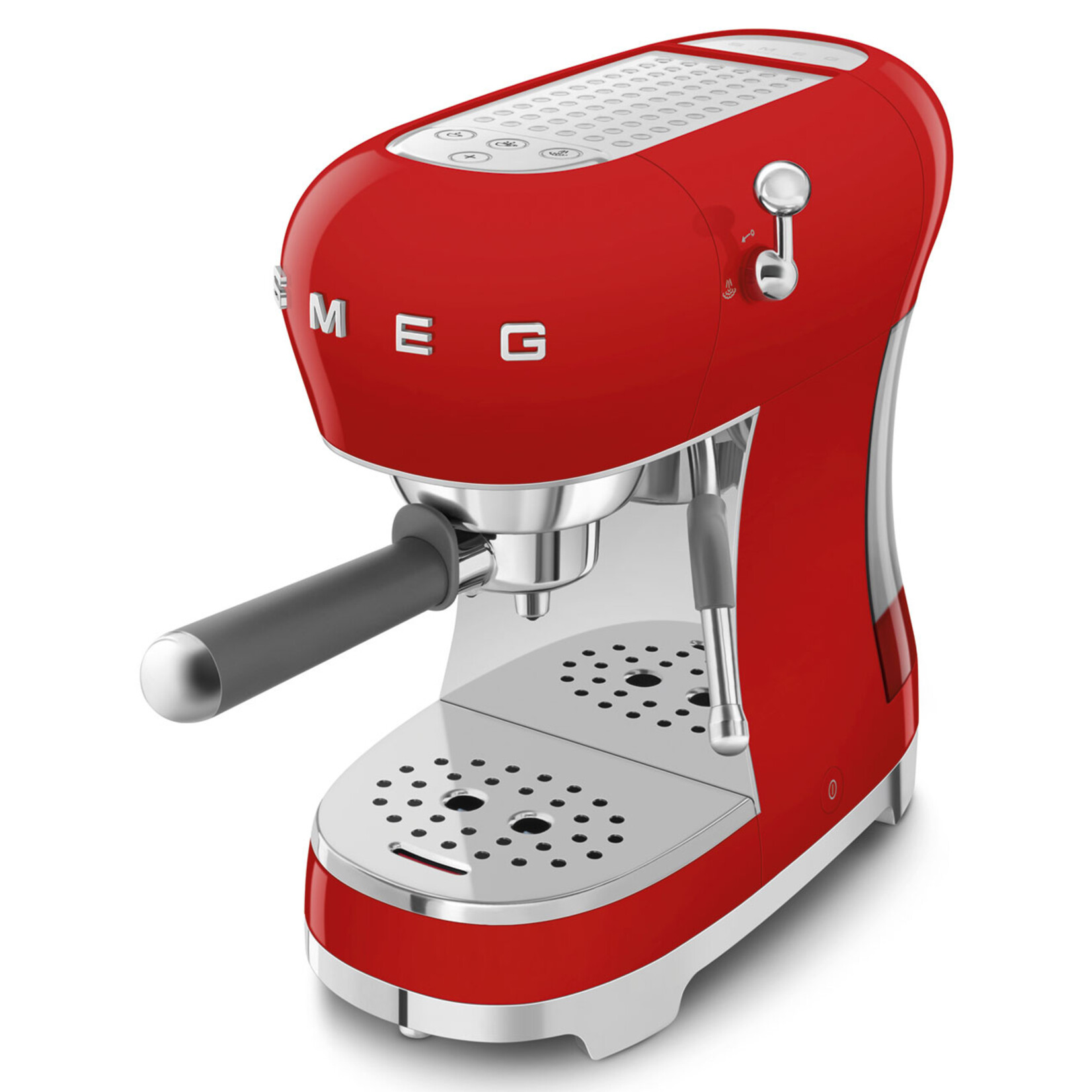 SMEG SMEG Espressomachine ECF02RDEU, rood