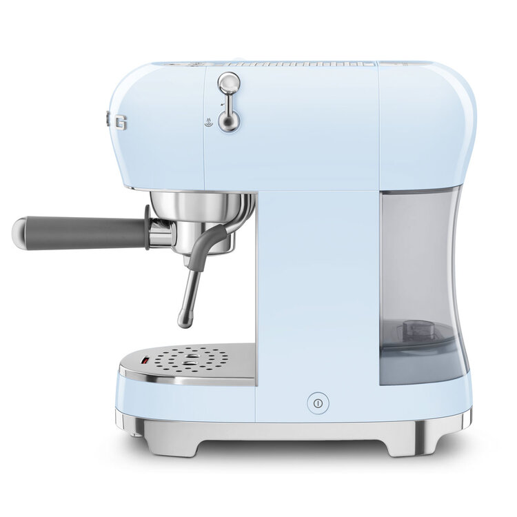 SMEG SMEG Espressomachine ECF02PBEU, pastelblauw
