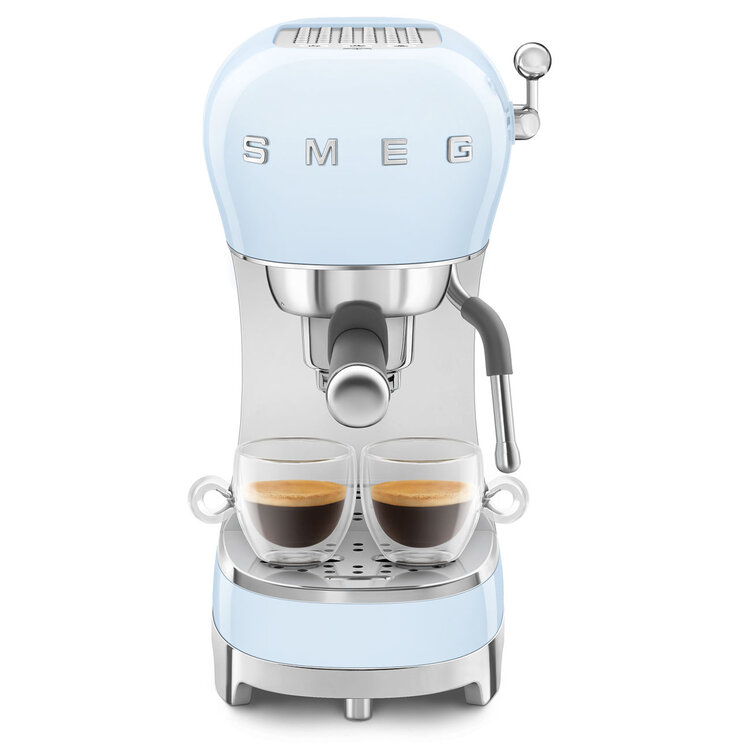 SMEG SMEG Espressomachine ECF02PBEU, pastelblauw