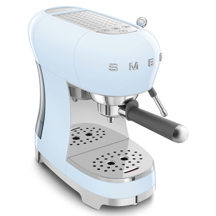 SMEG SMEG Espressomachine ECF02PBEU, pastelblauw
