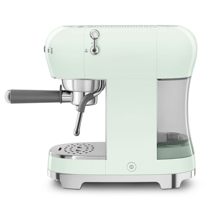 SMEG SMEG Espressomachine ECF02PGEU, watergroen