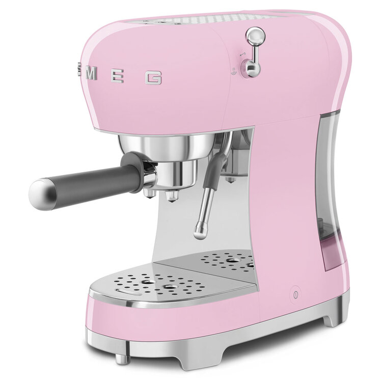 SMEG SMEG Espressomachine ECF02PKEU, roze