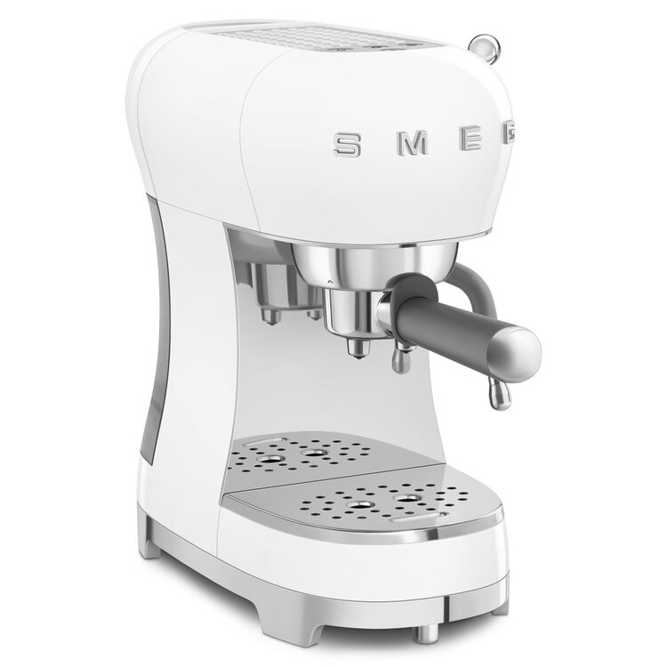 SMEG SMEG Espressomachine ECF02WHEU, wit