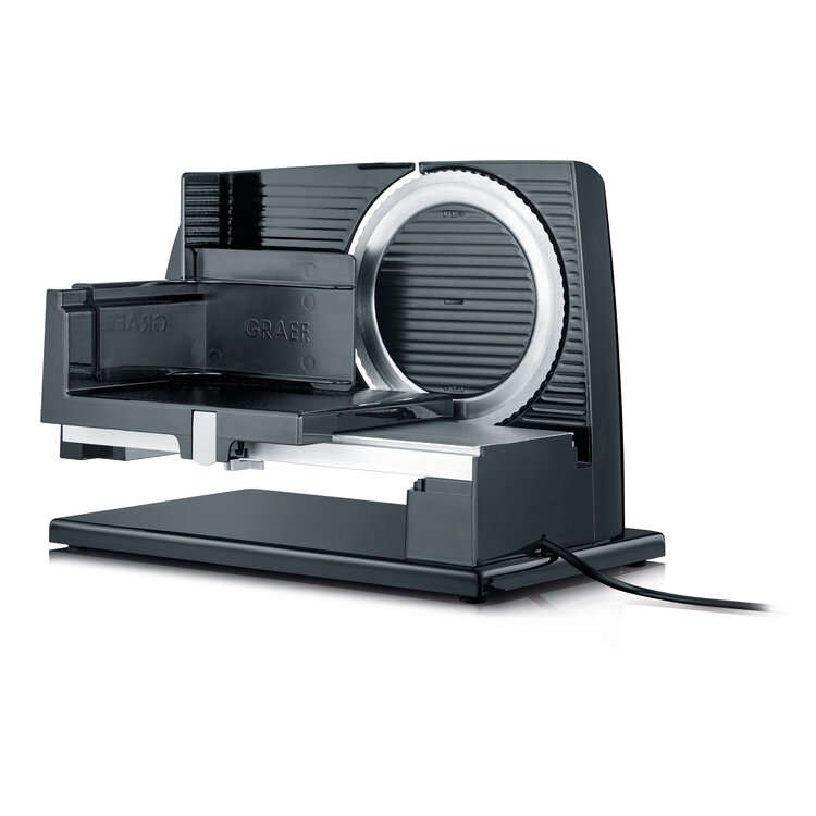 Graef Graef snijmachine Sliced Kitchen zwart, elektrisch, vrijdragend