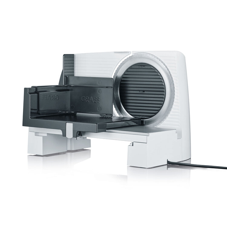 Graef Graef snijmachine Sliced Kitchen wit, elektrisch, met voet