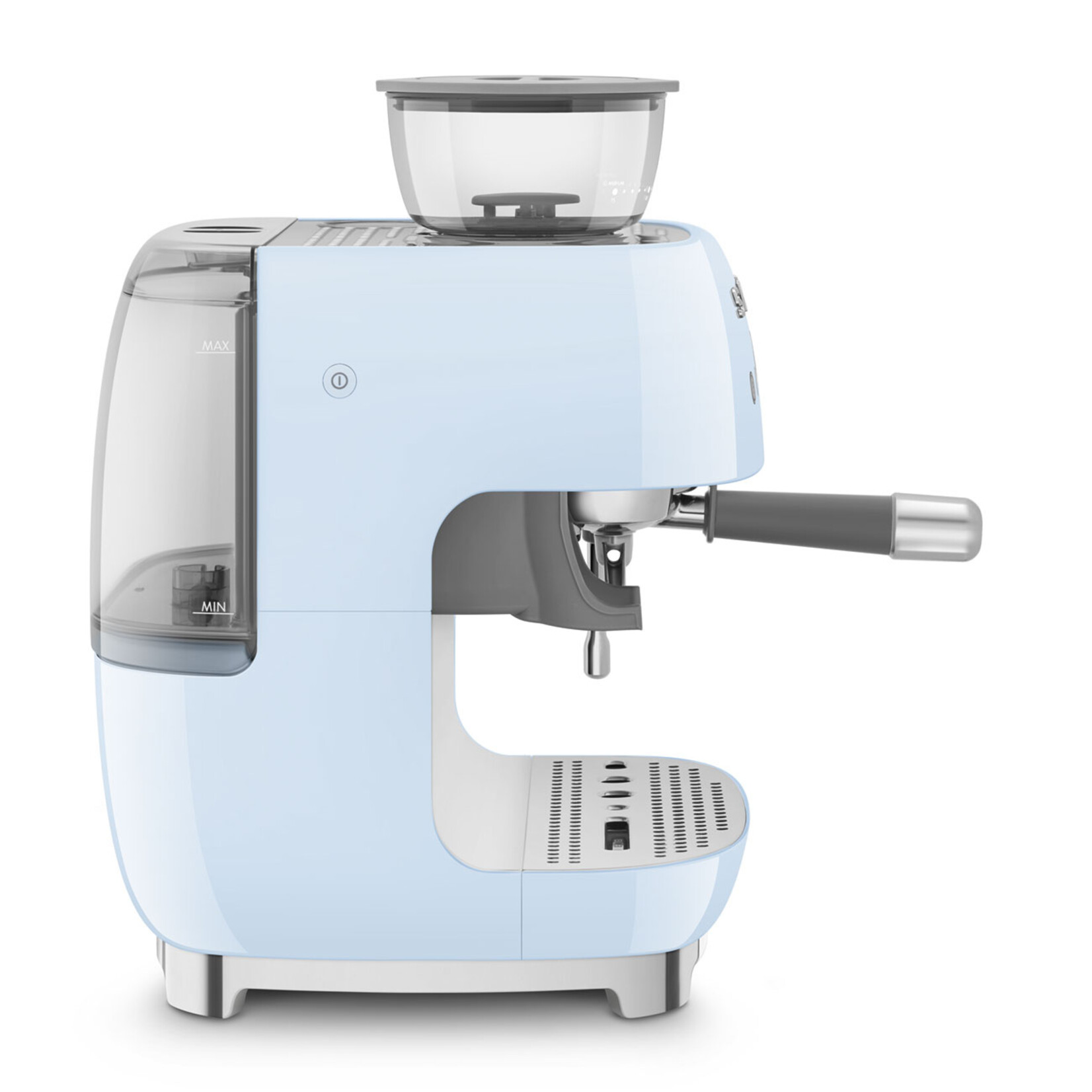 SMEG SMEG espressomachine pastelblauw, halfautomaat, EGF03PBEU